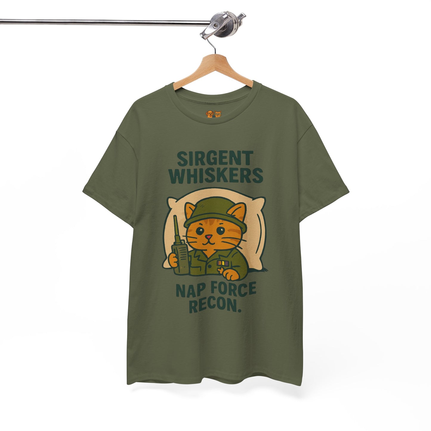 Sirgent Whiskers Nap Force Recon T-Shirt
