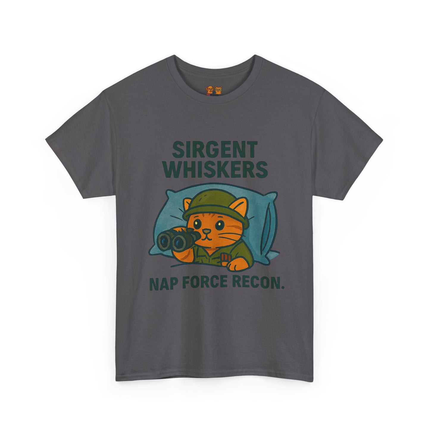 Sirgent Whiskers Nap Force Recon T-Shirt