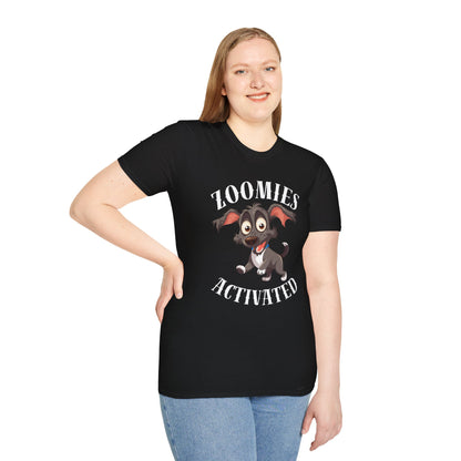 Zoomies Activated Dog T-Shirt