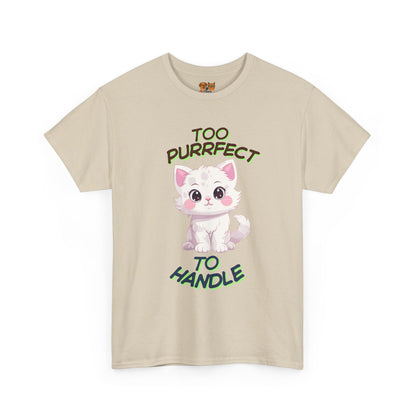 Too Purrfect To Handle Cat T-Shirt