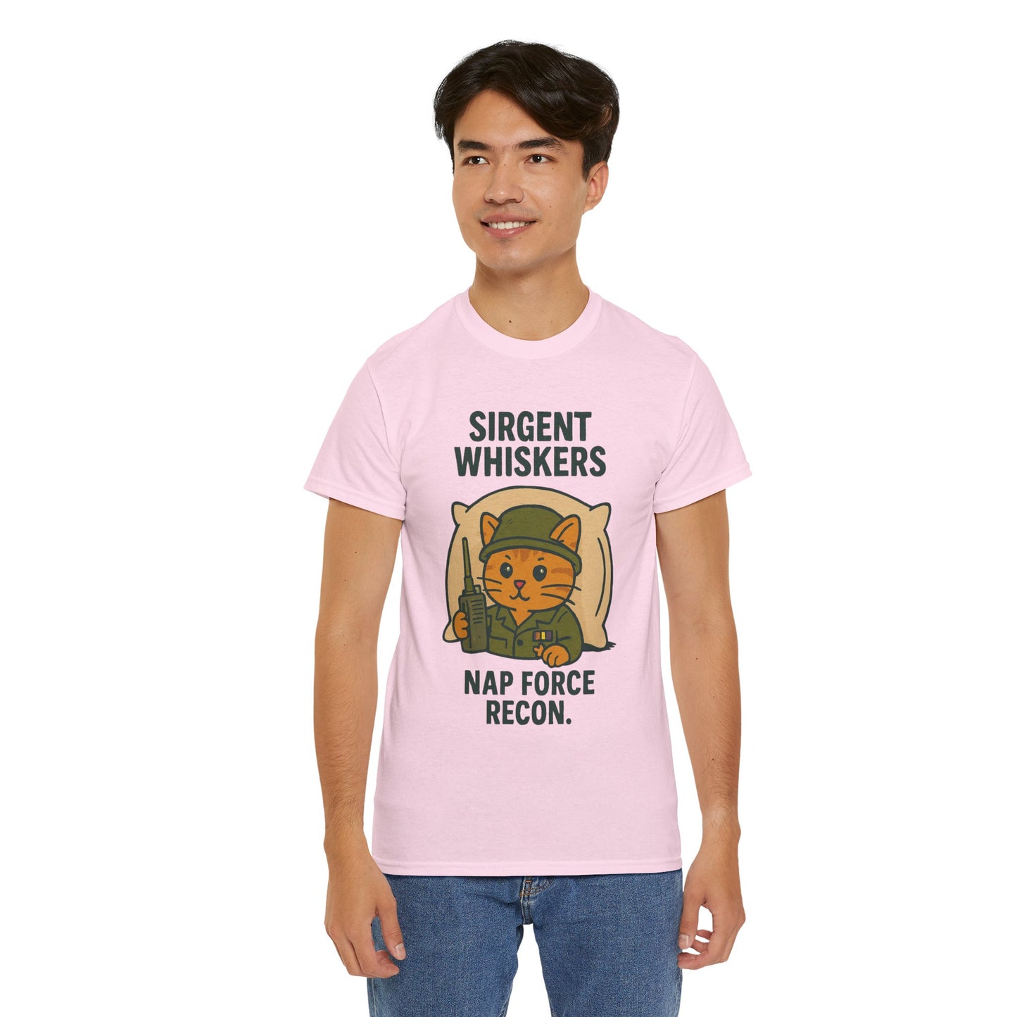Sirgent Whiskers Nap Force Recon T-Shirt