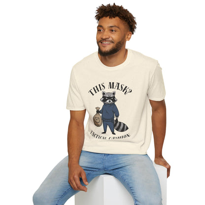 Raccoon 'This Mask? Tactical Fashion' T-Shirt