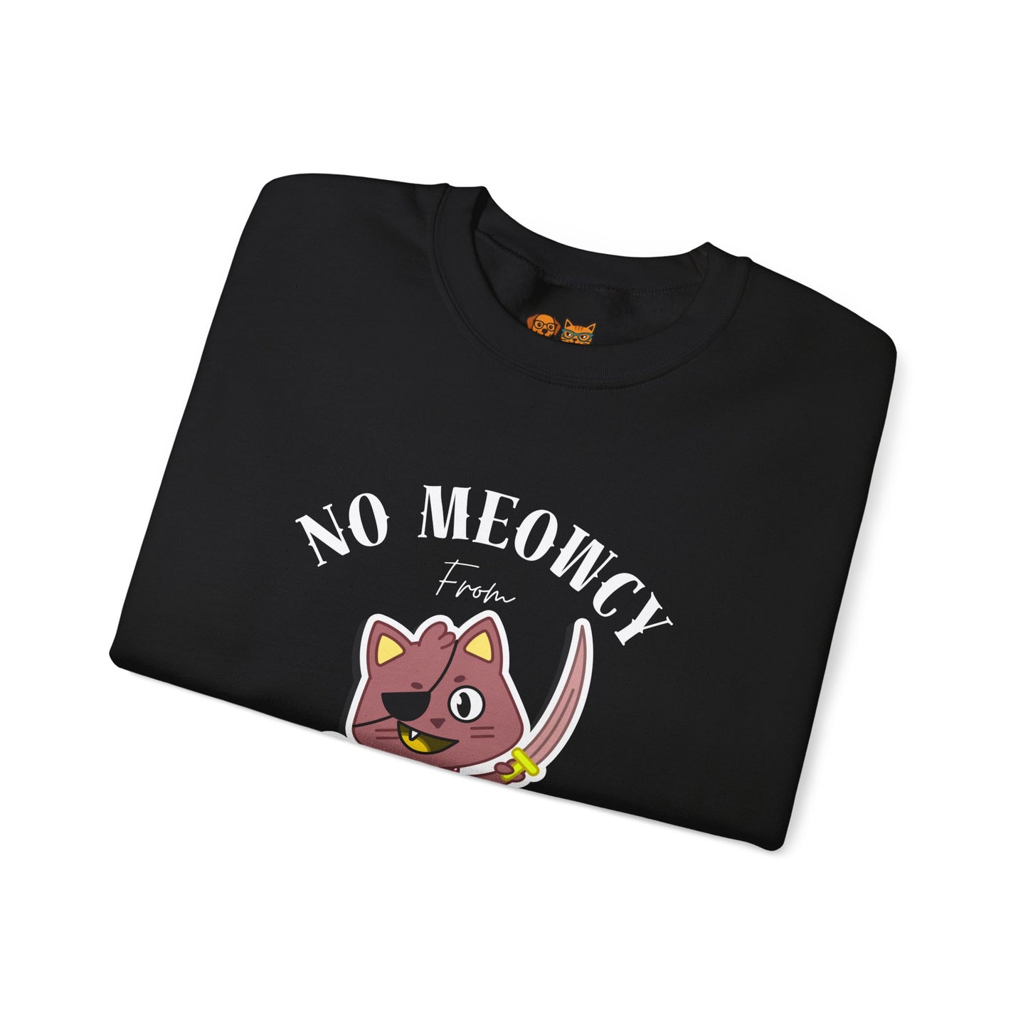 No Meowcy Pirate Cat  Sweatshirt