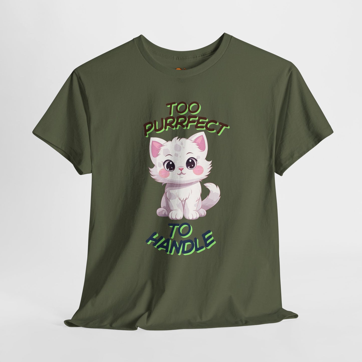 Too Purrfect To Handle Cat T-Shirt