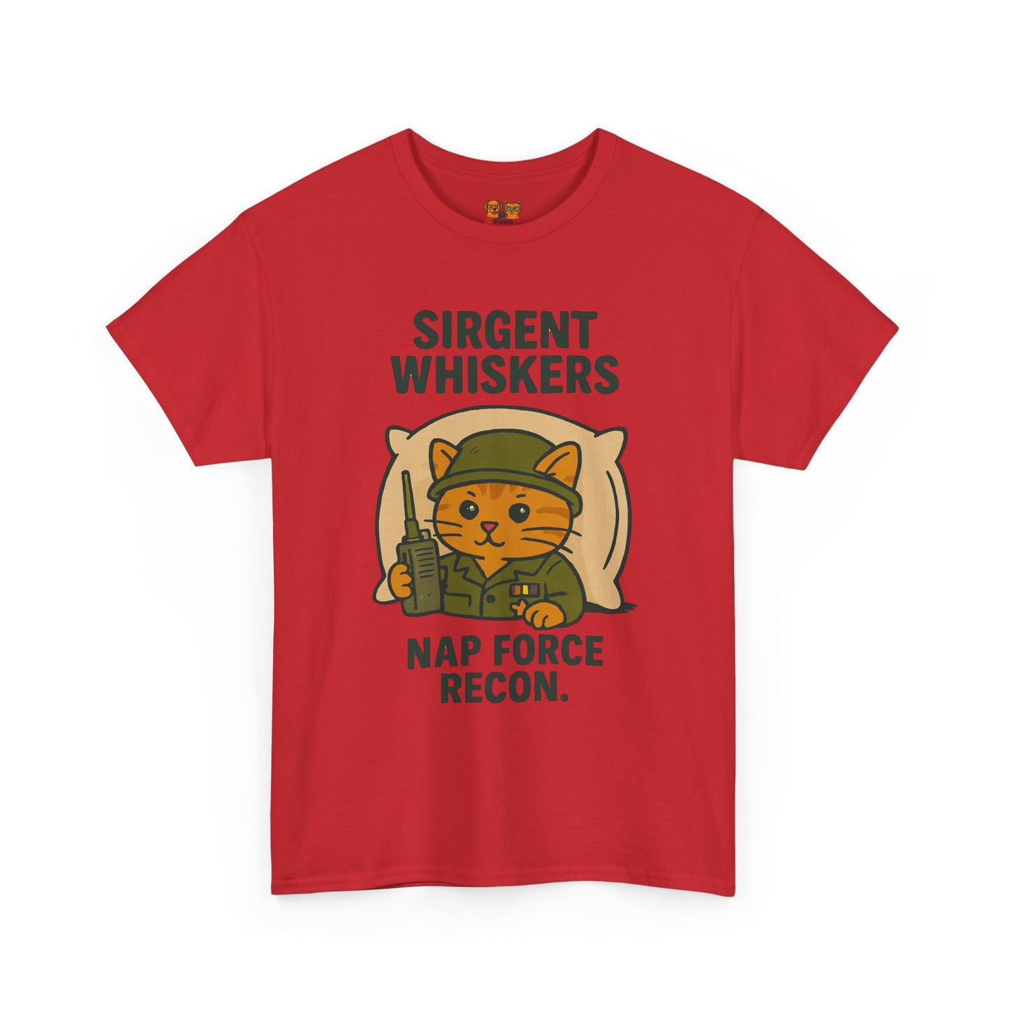 Sirgent Whiskers Nap Force Recon T-Shirt