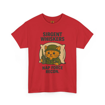 Sirgent Whiskers Nap Force Recon T-Shirt