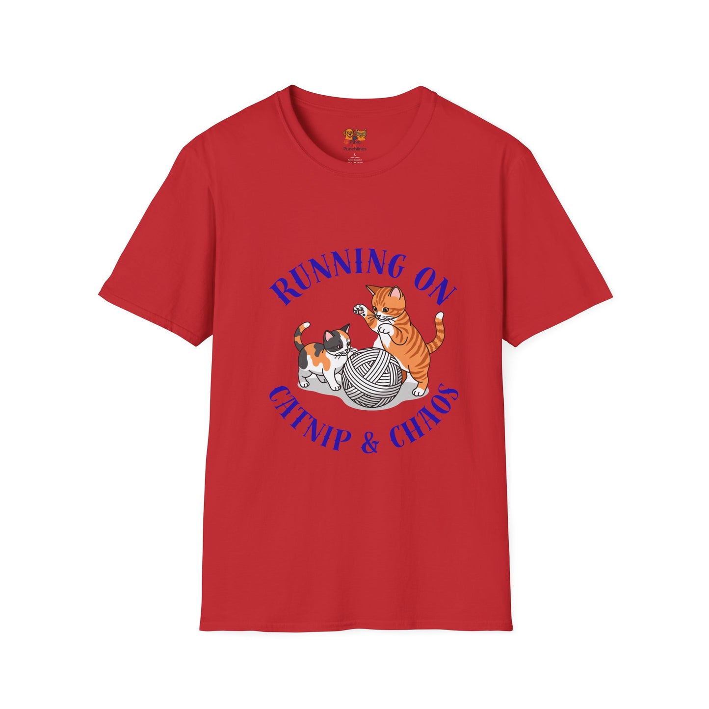 Running on Catnip & Chaos  Tee's