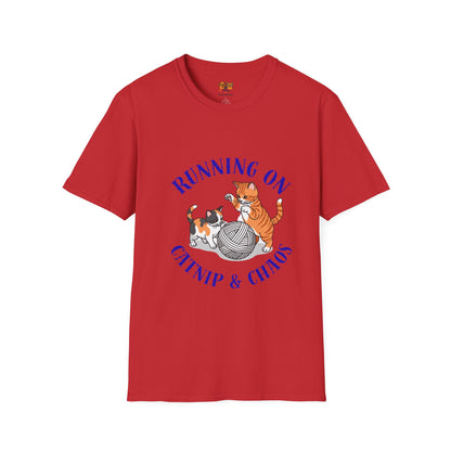 Running on Catnip & Chaos  Tee's