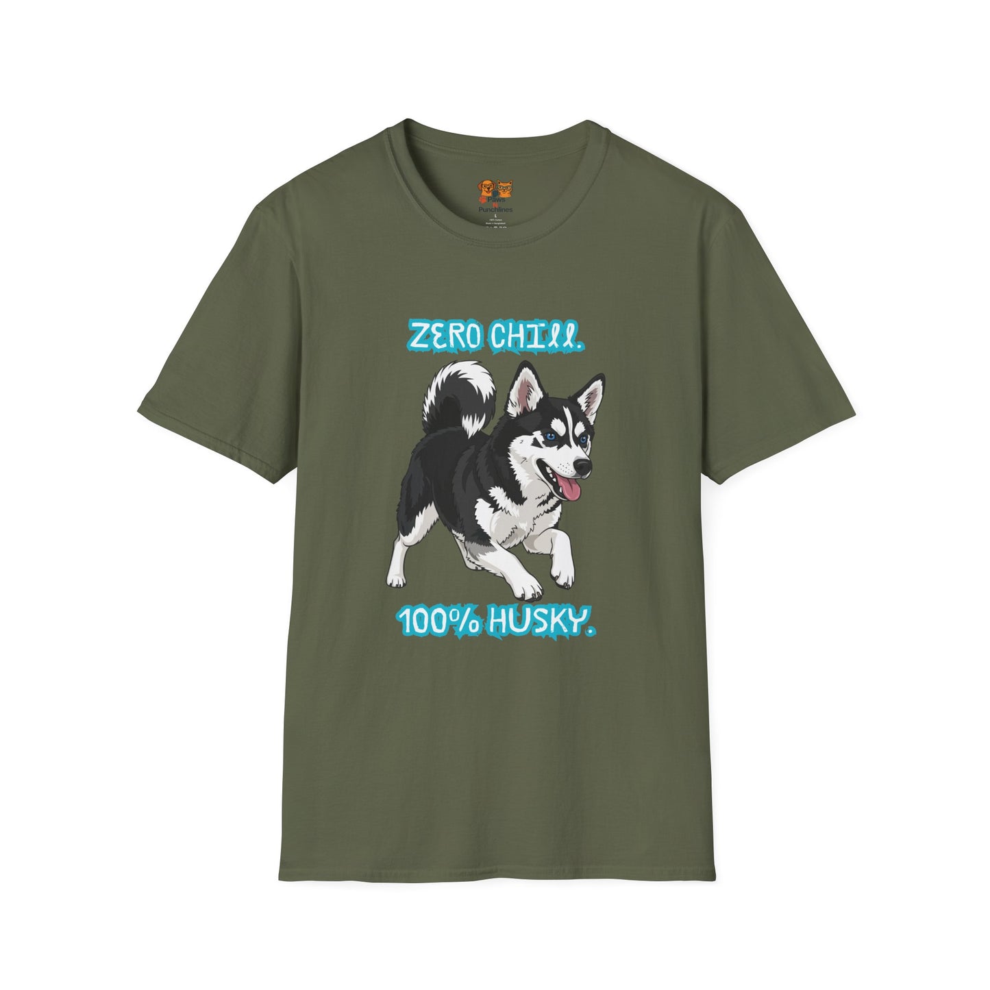 Zero Chill, 100% Husky Tee