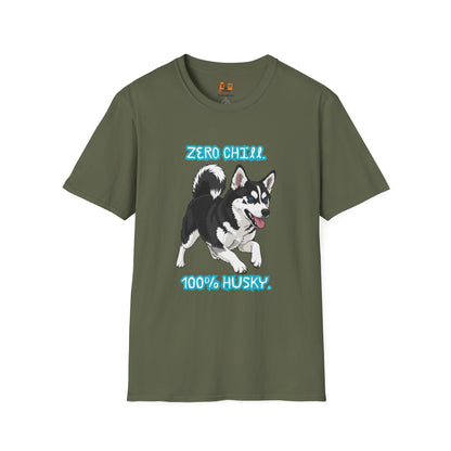 Zero Chill, 100% Husky Tee