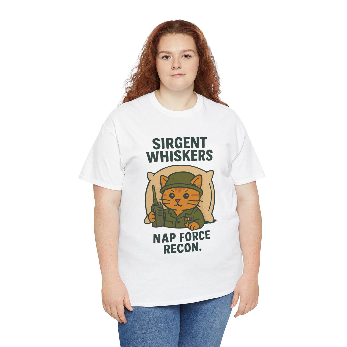 Sirgent Whiskers Nap Force Recon T-Shirt