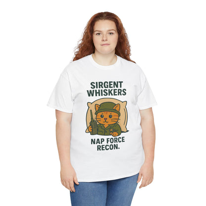 Sirgent Whiskers Nap Force Recon T-Shirt