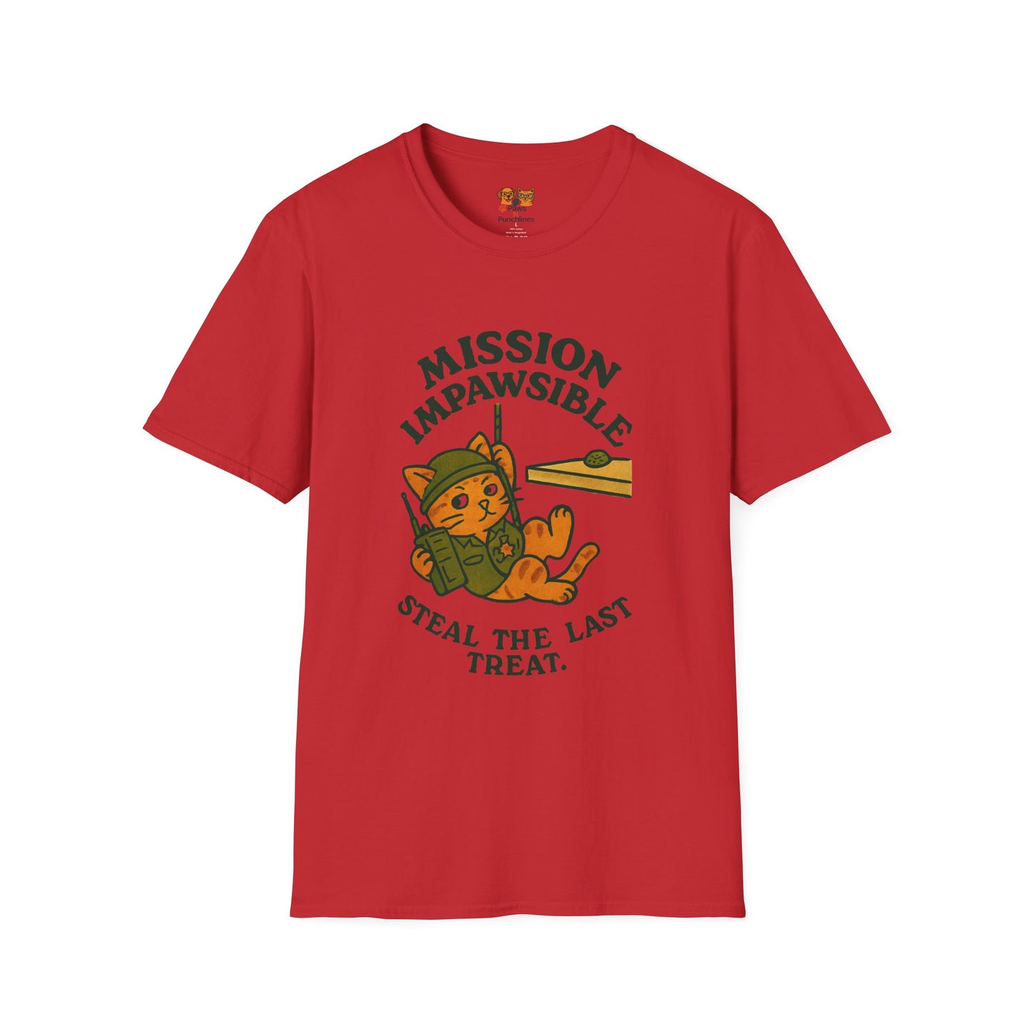 Mission IMPAWSIBLE Cat T-Shirt