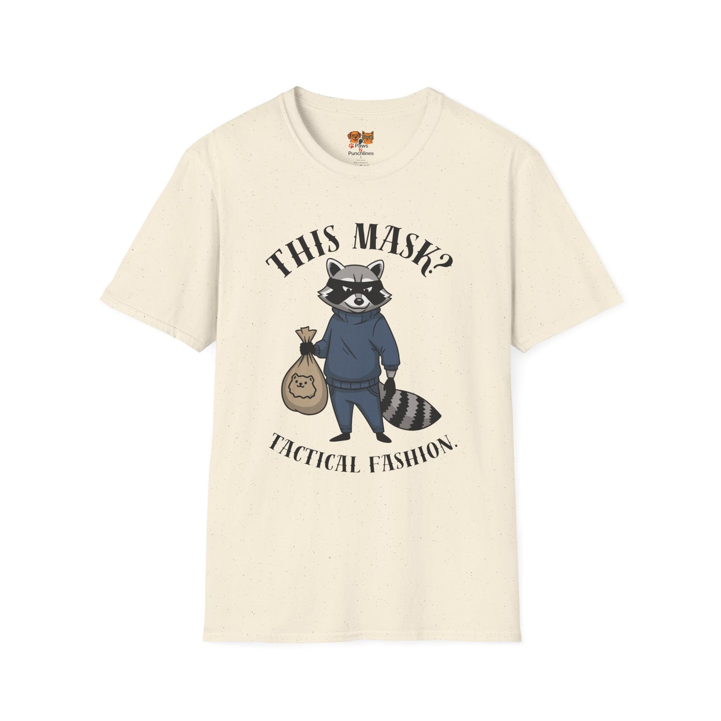 Raccoon 'This Mask? Tactical Fashion' T-Shirt