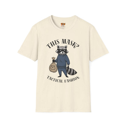 Raccoon 'This Mask? Tactical Fashion' T-Shirt