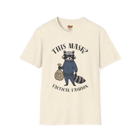 Raccoon 'This Mask? Tactical Fashion' T-Shirt