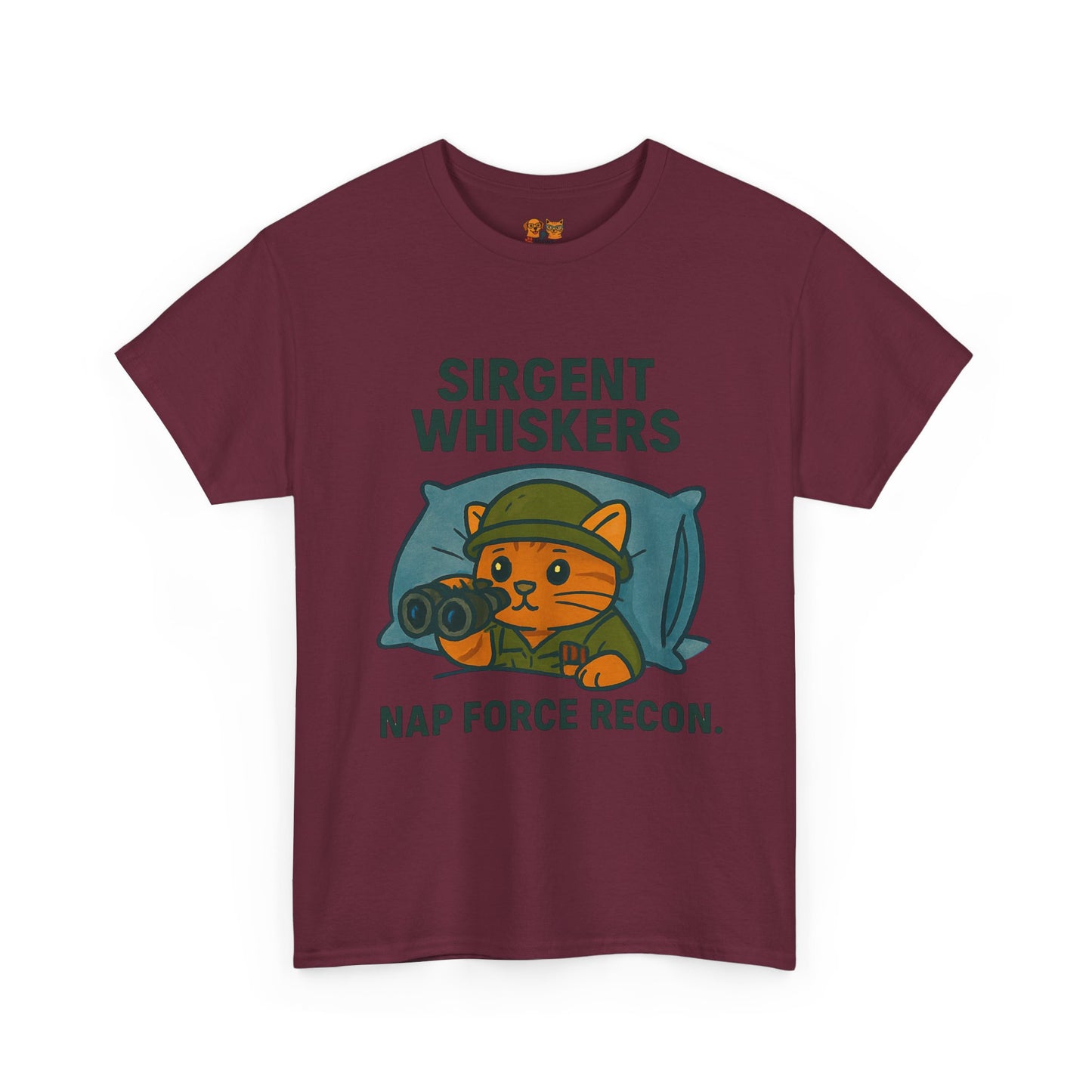 Sirgent Whiskers Nap Force Recon T-Shirt