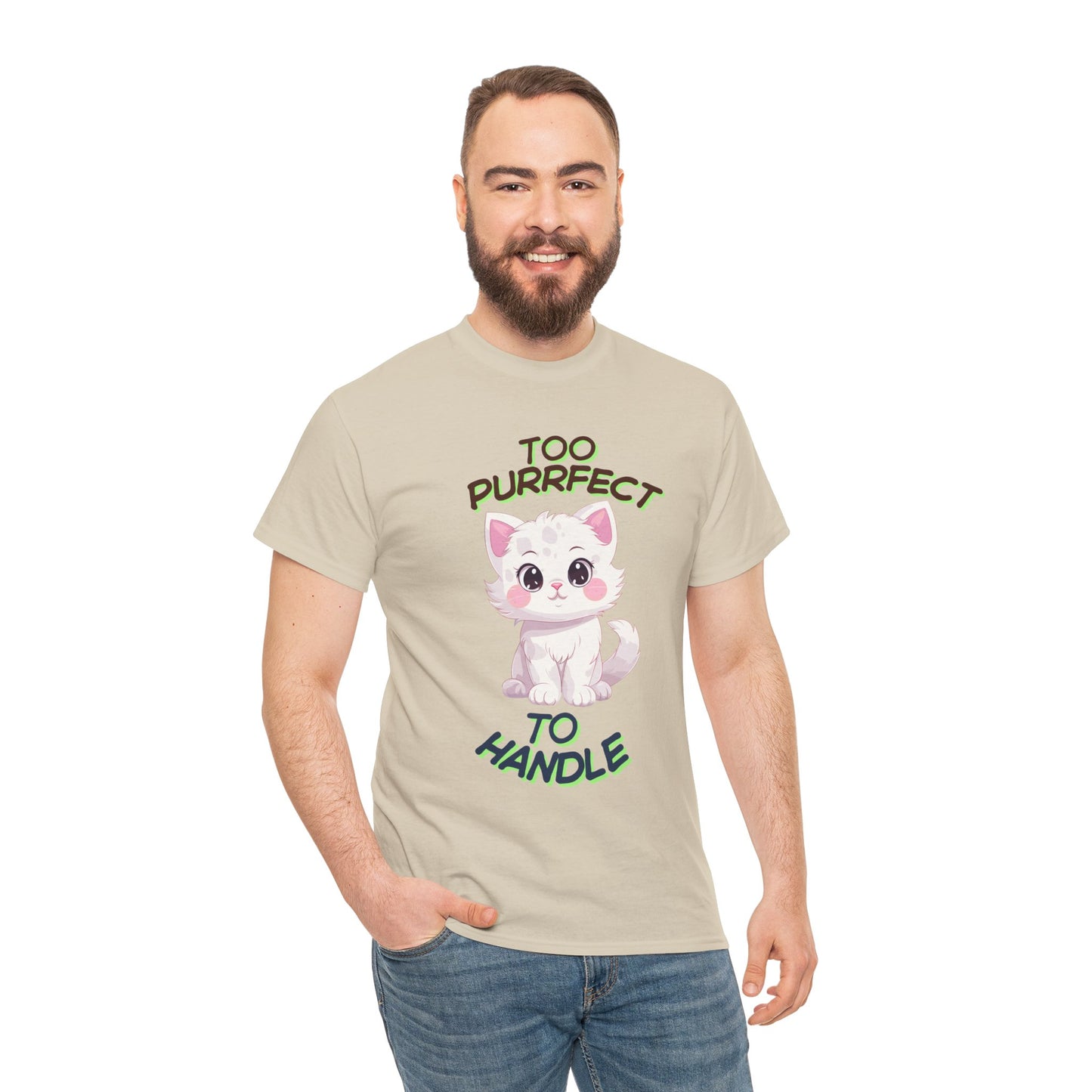 Too Purrfect To Handle Cat T-Shirt