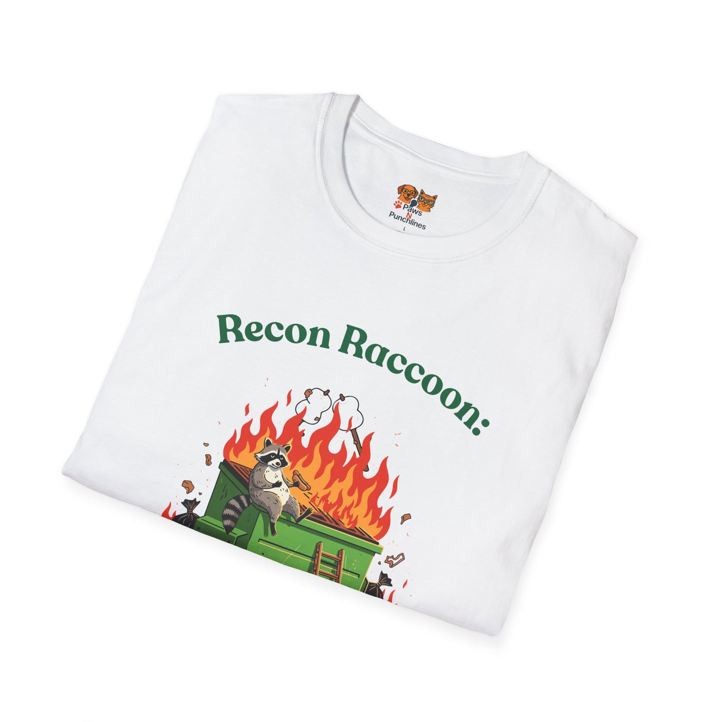 Recon Raccoon: Crisis Cookout T-Shirt