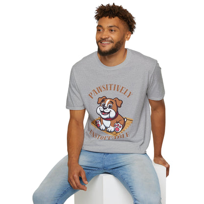 Pawsitively Unstoppable Puppy T-Shirt