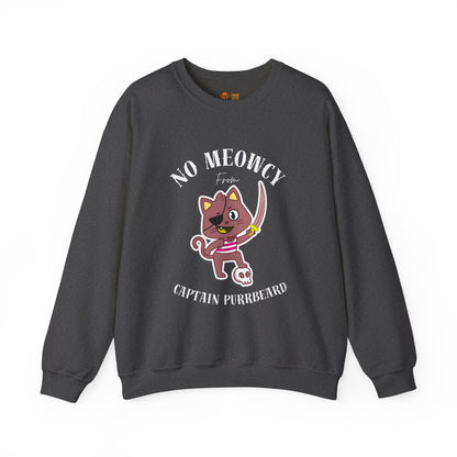 No Meowcy Pirate Cat  Sweatshirt