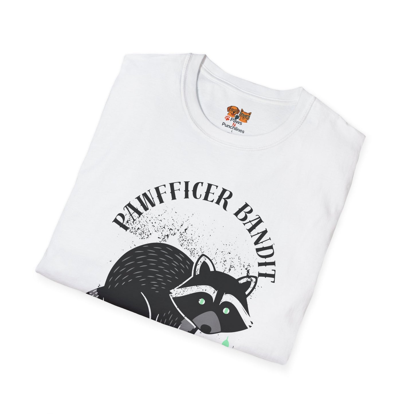 “Racoon Bandit ” T-Shirt — Cute Raccoon Graphic Tee