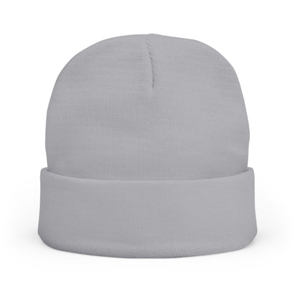 Paws & Punchlines Embroidered Knit Beanie — Cute Dog & Cat Winter Hat