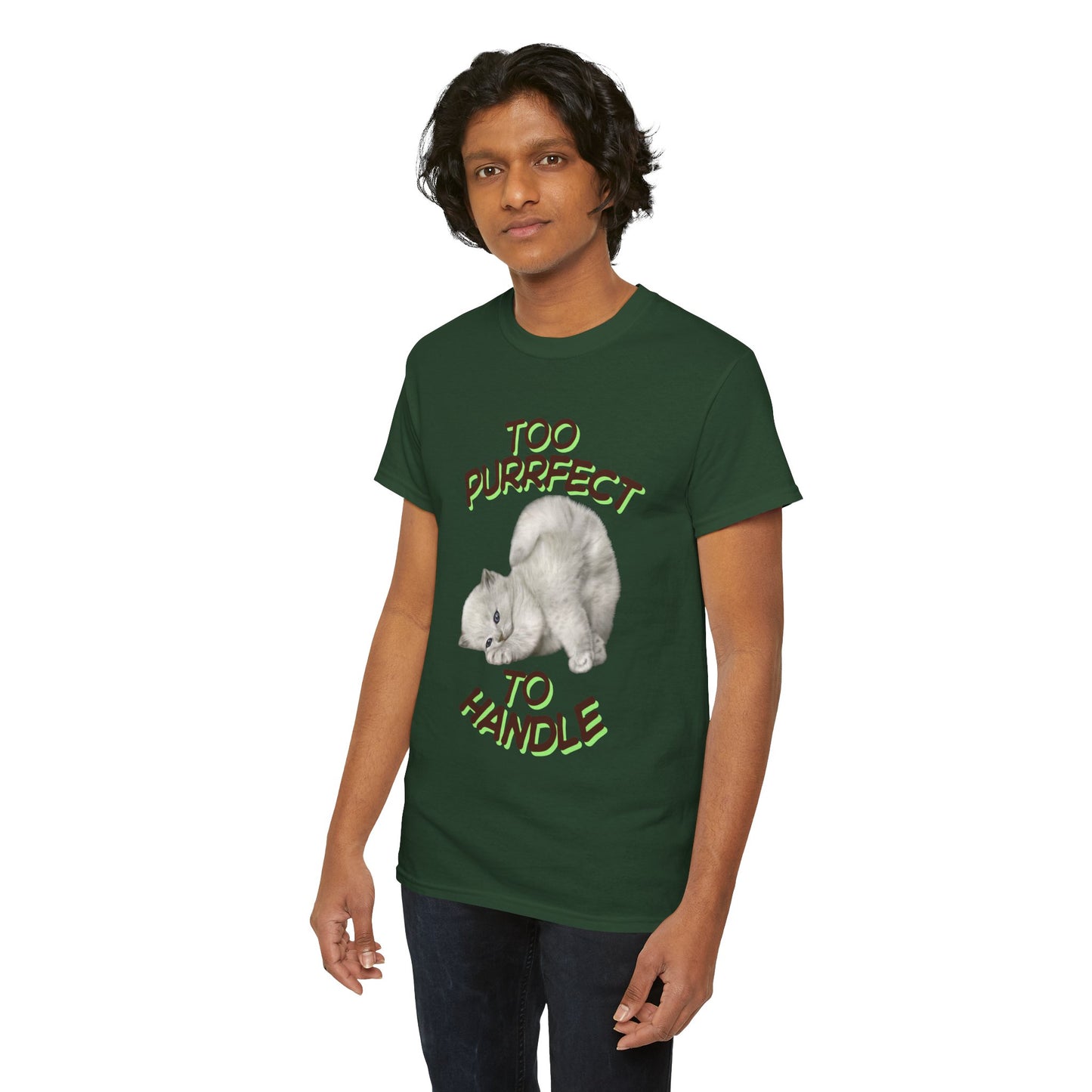 Too Purrfect to Handle Cat T-Shirt