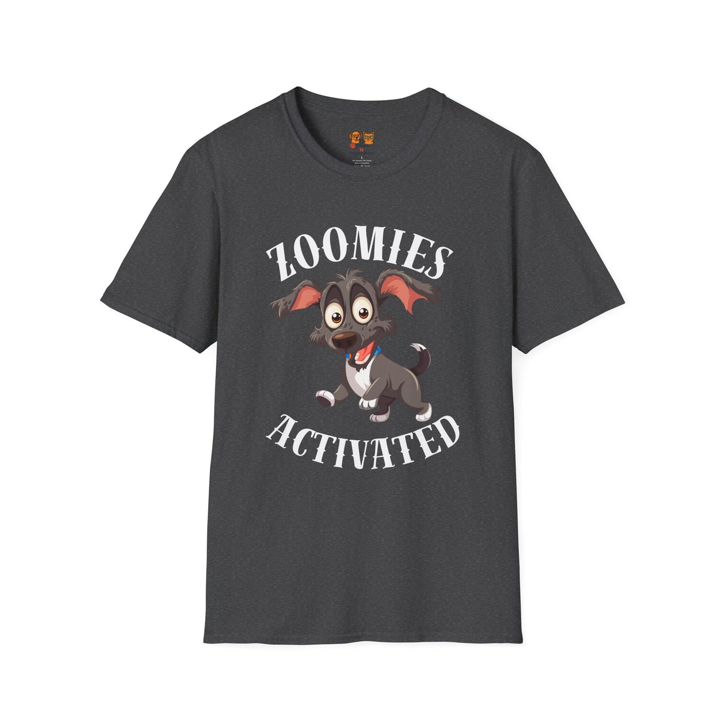 Zoomies Activated Dog T-Shirt