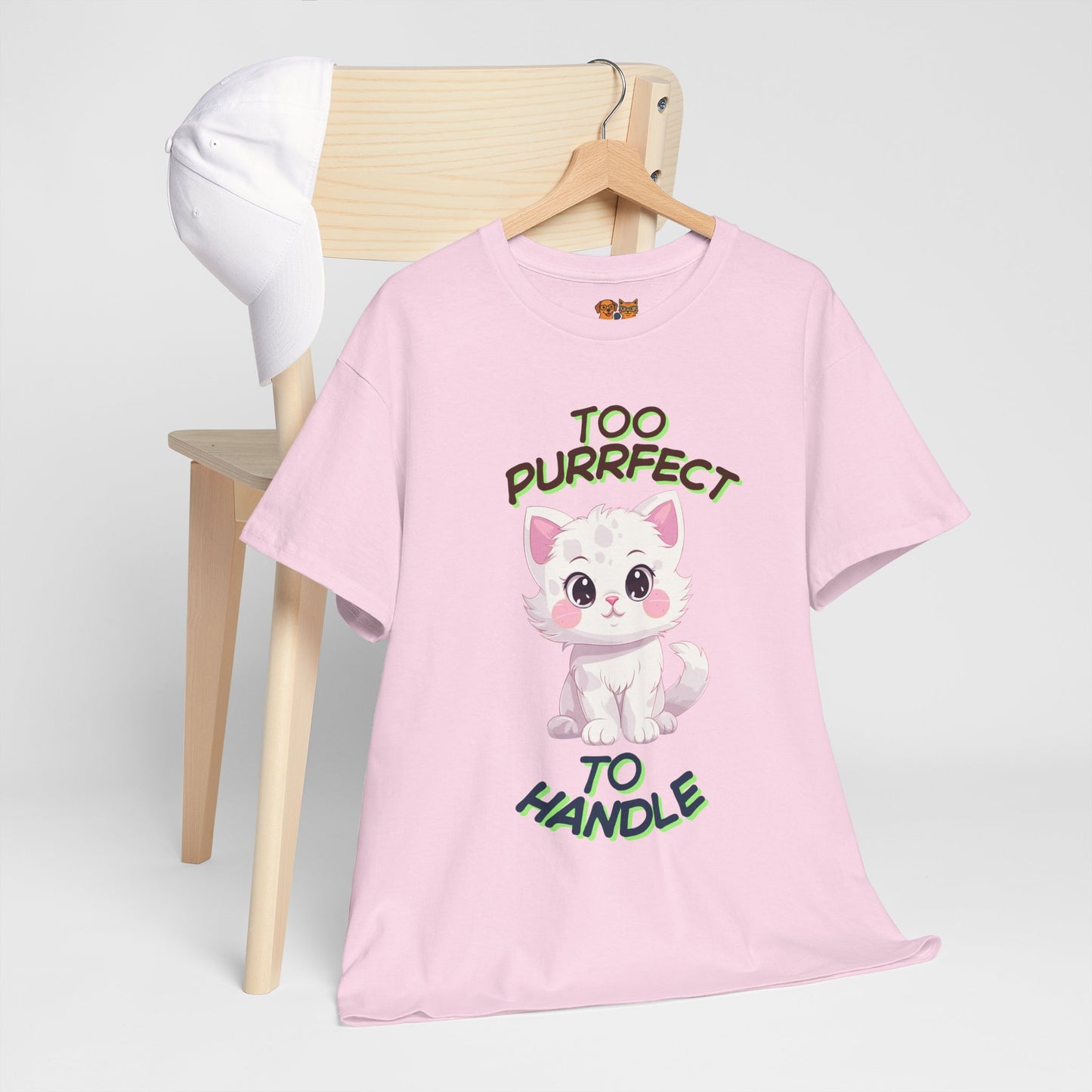 Too Purrfect To Handle Cat T-Shirt