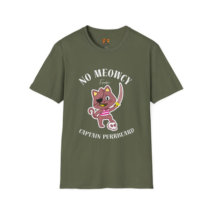 No Meowcy Pirate Cat Unisex Tee