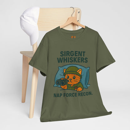 Sirgent Whiskers Nap Force Recon T-Shirt