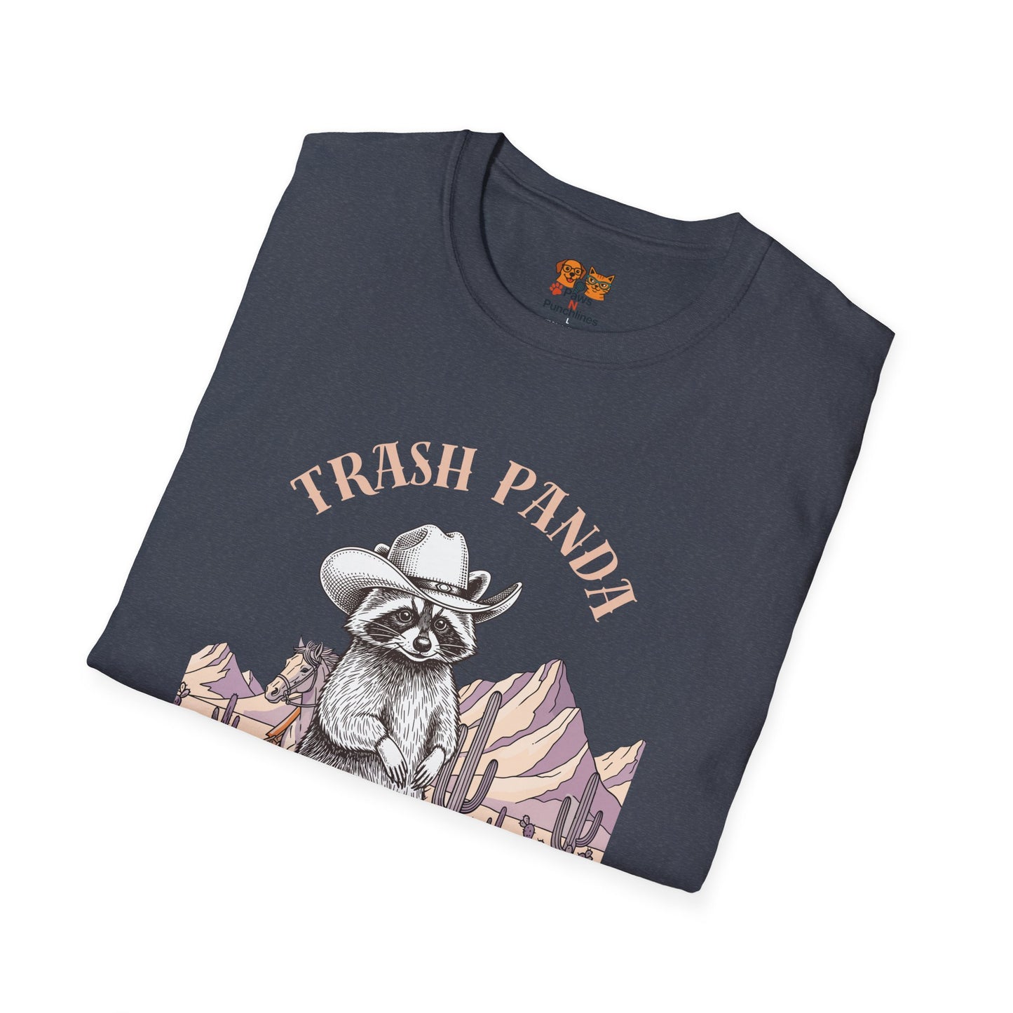 Rodeo Raccoon T-Shirt — 'Vintage Western Graphic Tee