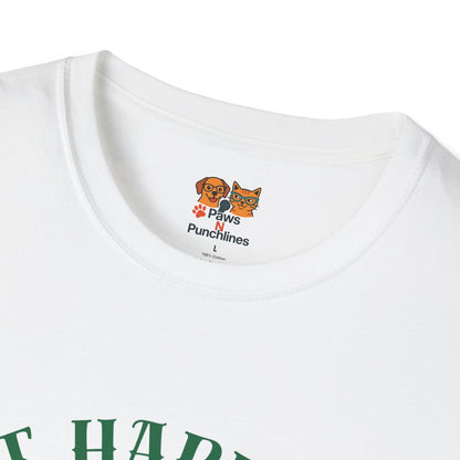 “Shit Happens I’m Cute” Puppy Graphic T-Shirt