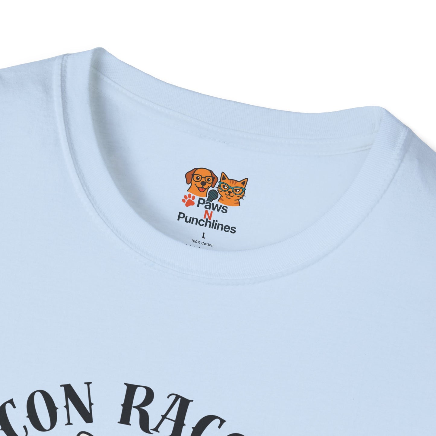 Recon Raccoon T-Shirt — "Loot Secured" Cute Thief Raccoon Graphic Tee