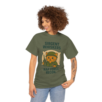 Sirgent Whiskers Nap Force Recon T-Shirt