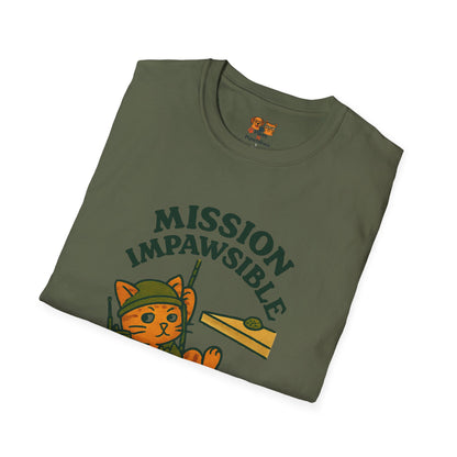 Mission IMPAWSIBLE Cat T-Shirt