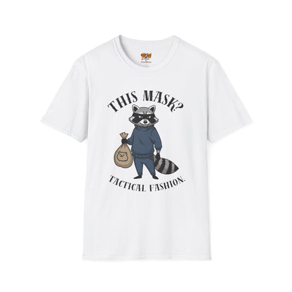 Raccoon 'This Mask? Tactical Fashion' T-Shirt