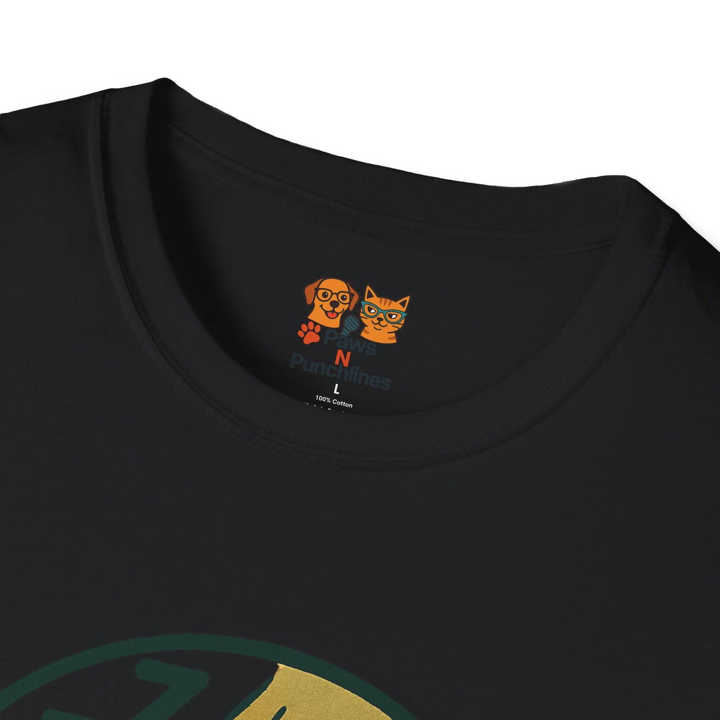 Nap Command Unit T-Shirt — Cute Sleeping Cat Military Patch Tee