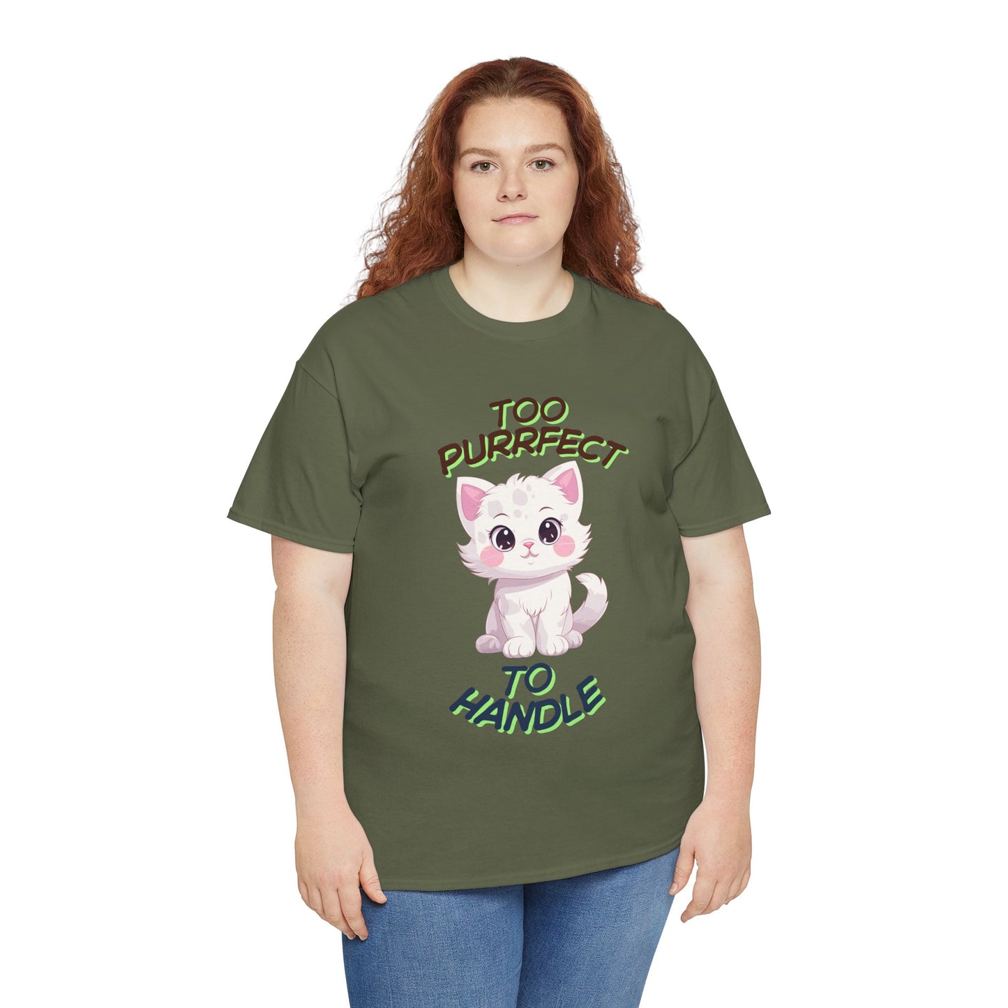 Too Purrfect To Handle Cat T-Shirt