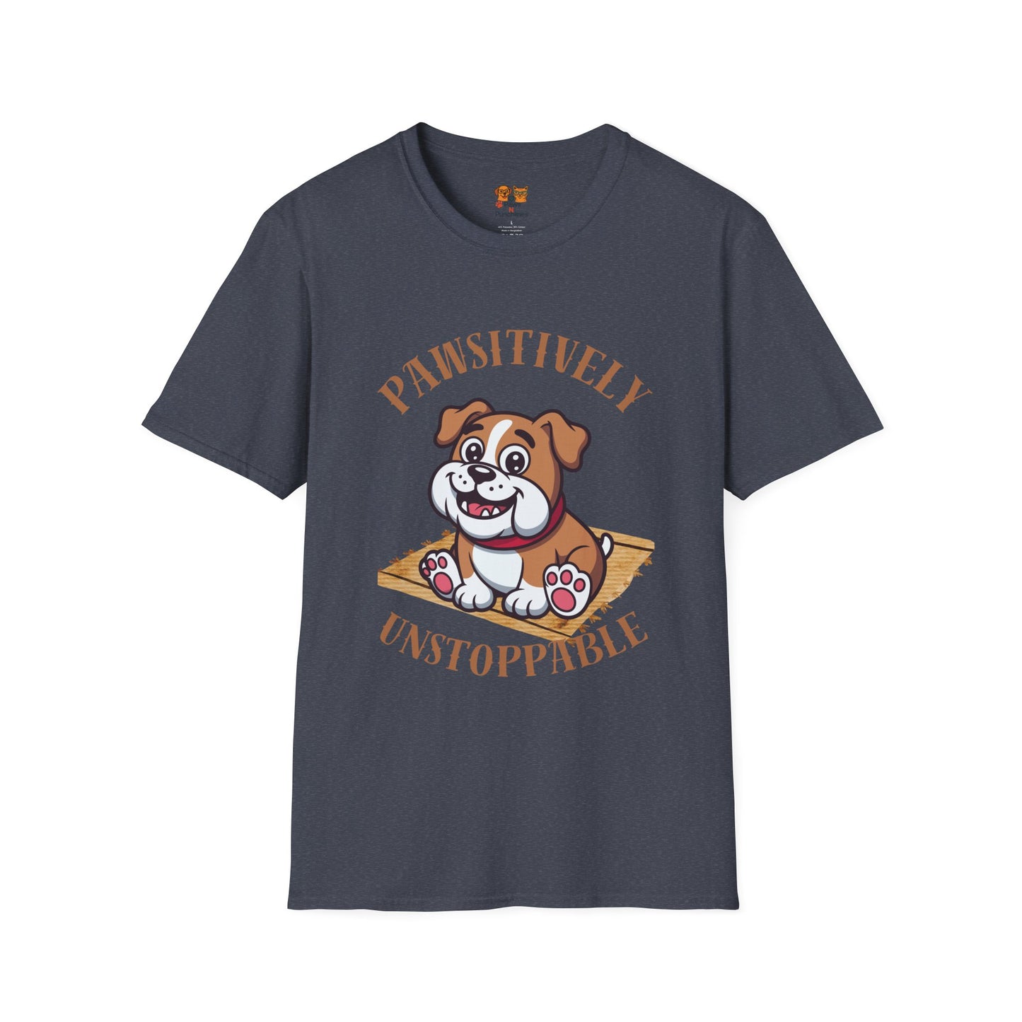Pawsitively Unstoppable Puppy T-Shirt