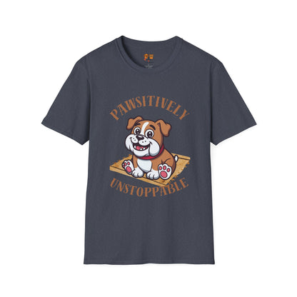 Pawsitively Unstoppable Puppy T-Shirt