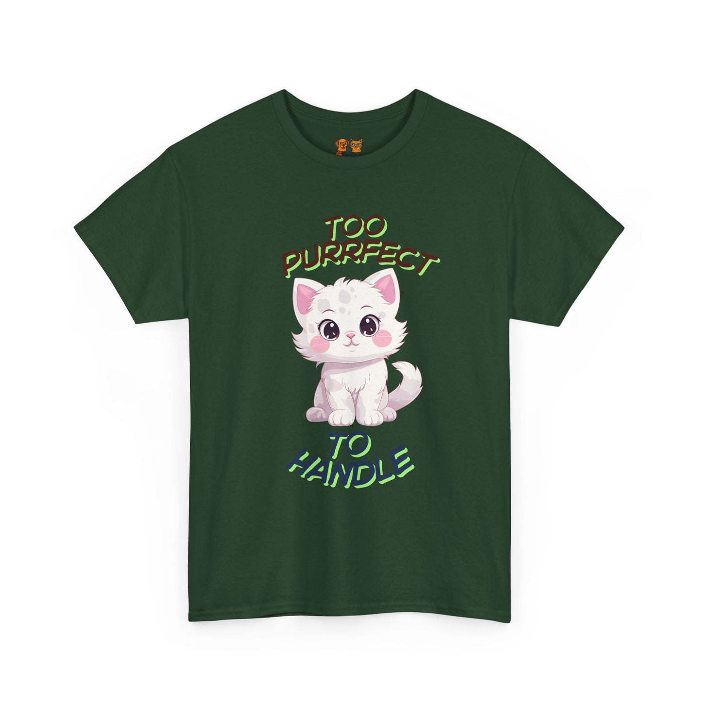 Too Purrfect To Handle Cat T-Shirt