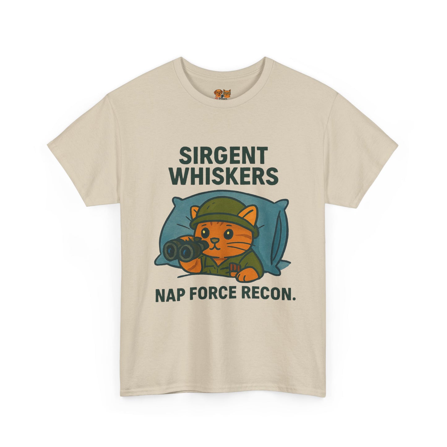 Sirgent Whiskers Nap Force Recon T-Shirt