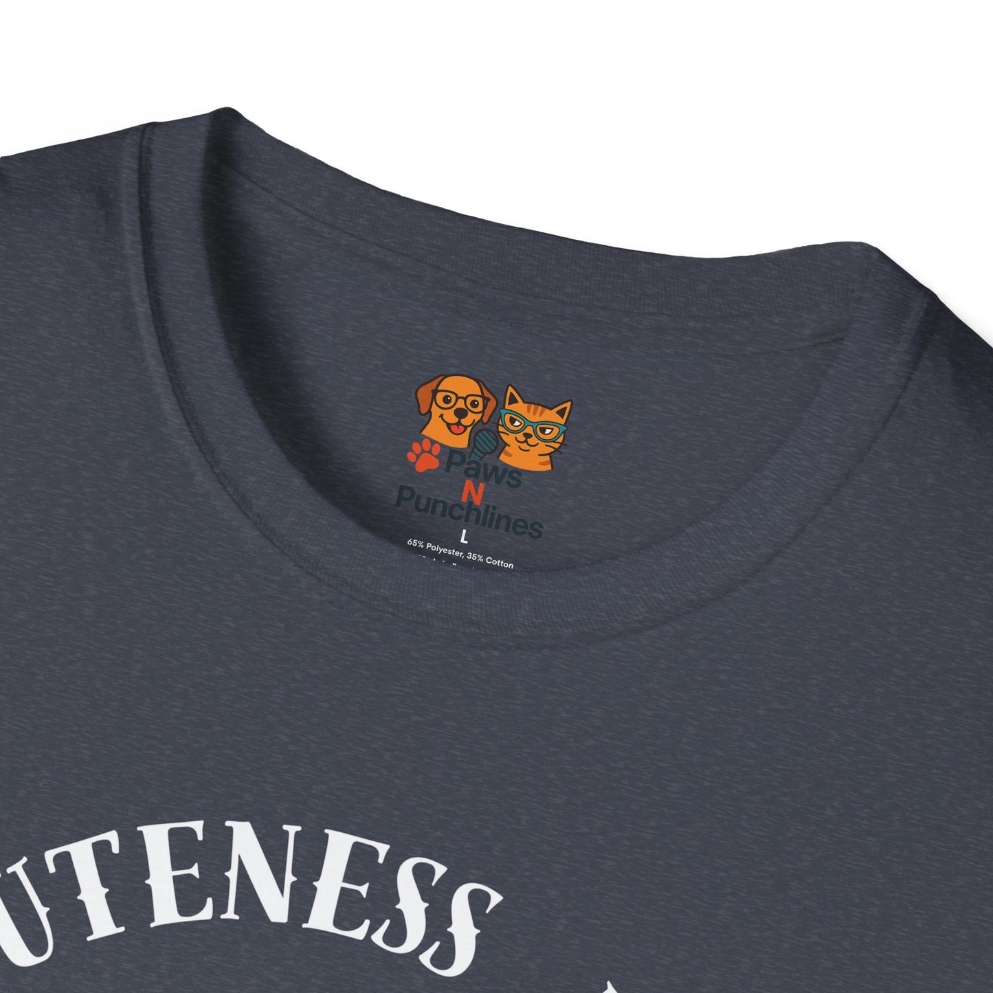 Cuteness Is My Cover Story Tee — Funny Raccoon & Trash Panda Graphic T-Shirt