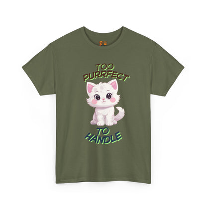 Too Purrfect To Handle Cat T-Shirt