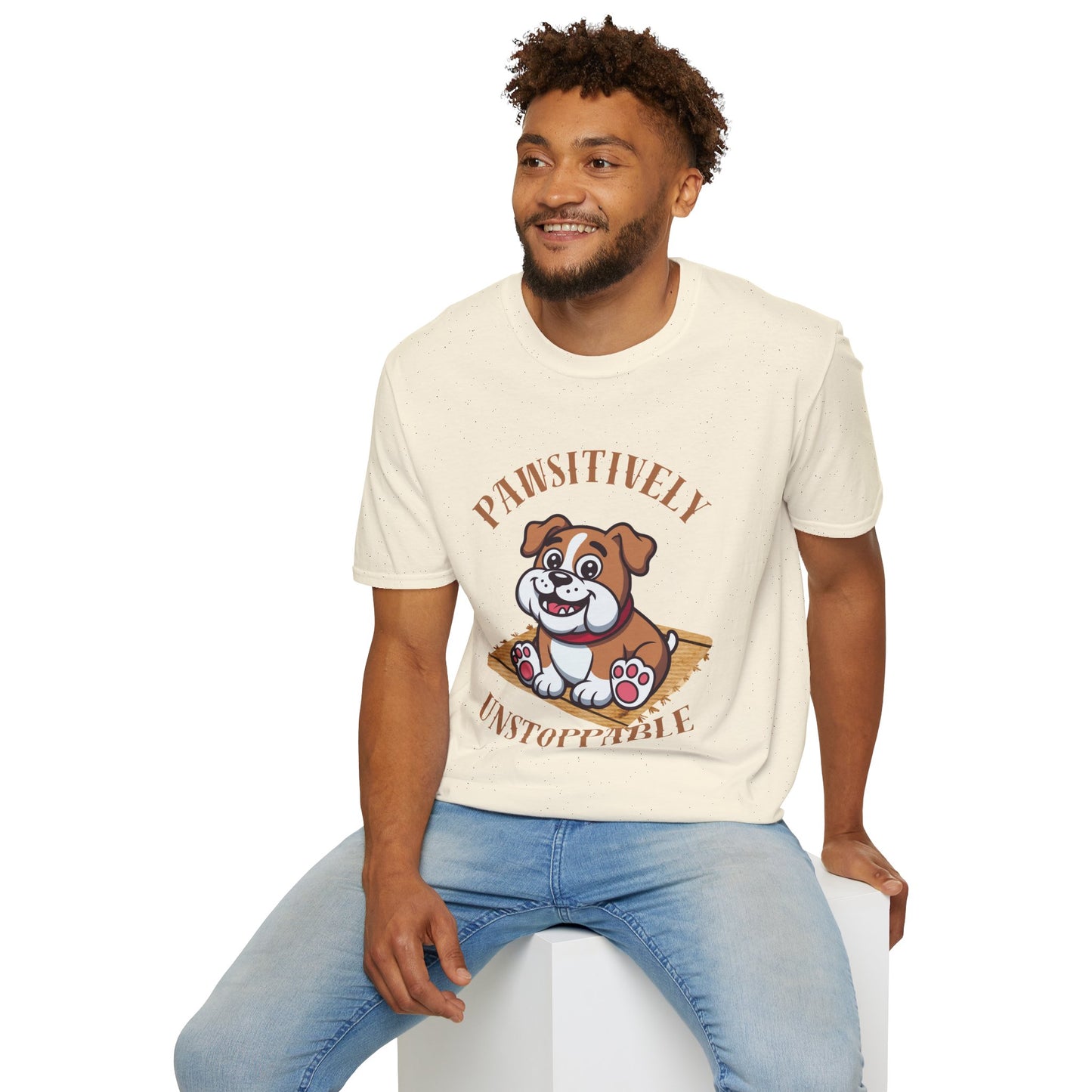 Pawsitively Unstoppable Puppy T-Shirt