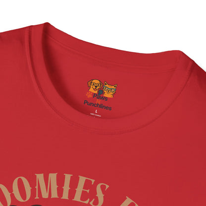 Puppy Graphic T-Shirt — “Zoomies Bro Mission Only” Cute Cartoon Dog Tee
