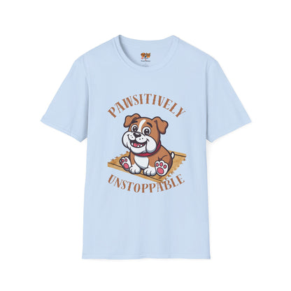 Pawsitively Unstoppable Puppy T-Shirt