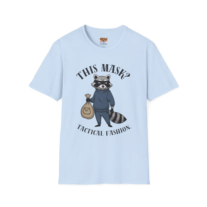 Raccoon 'This Mask? Tactical Fashion' T-Shirt